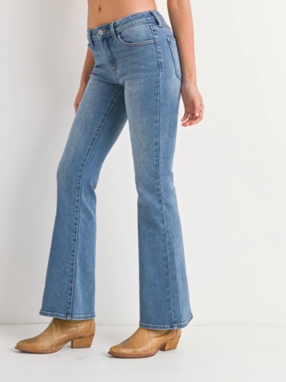 JBD low-rise Flare Jeans